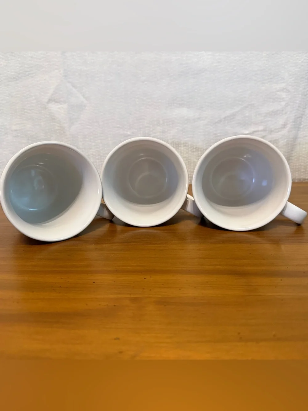 3 Pfaltzgraff Hen Coffee Mugs/ Saucer Embossed Cups Farmhouse Cottage Rooster